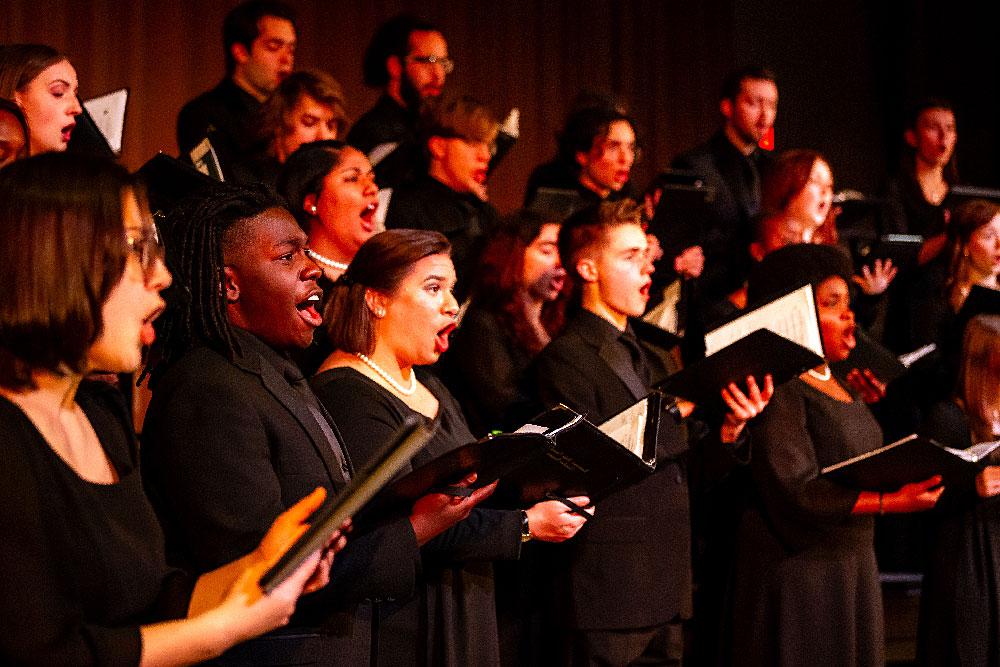 ksu muscians choral singers